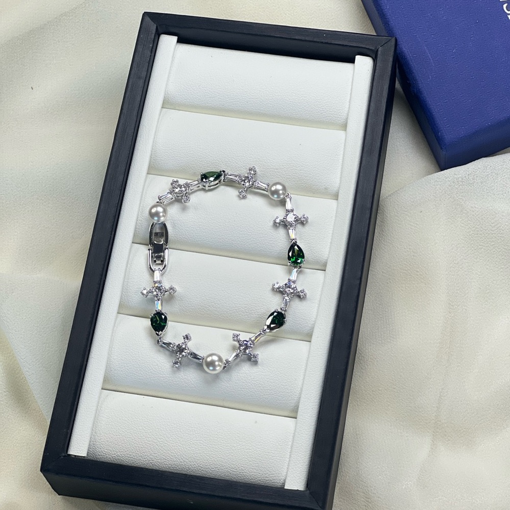 Swarovski Cross Bracelet